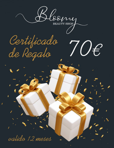 Подарочный сертификат 70€