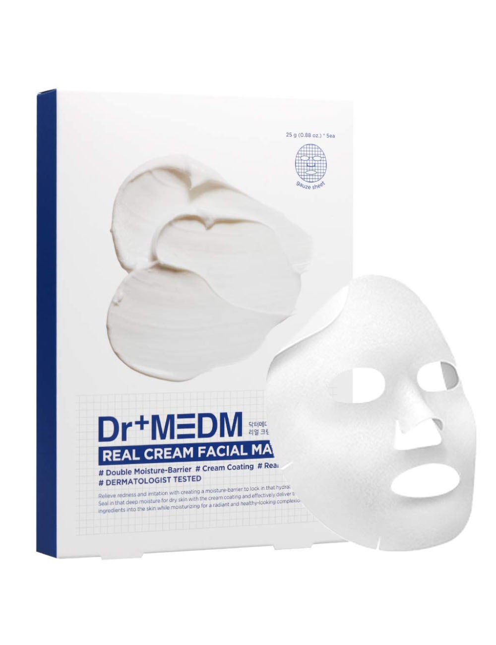 Dr+MEDM Real Cream Facial Mask