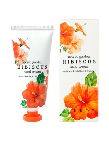 JIGOTT Secret Garden Hibiscus Hand Cream